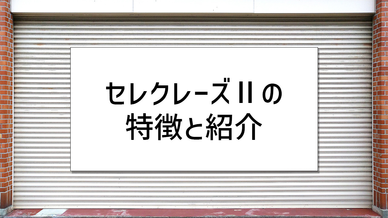 文化シャッター「セレクルーズⅡ」の特徴と紹介